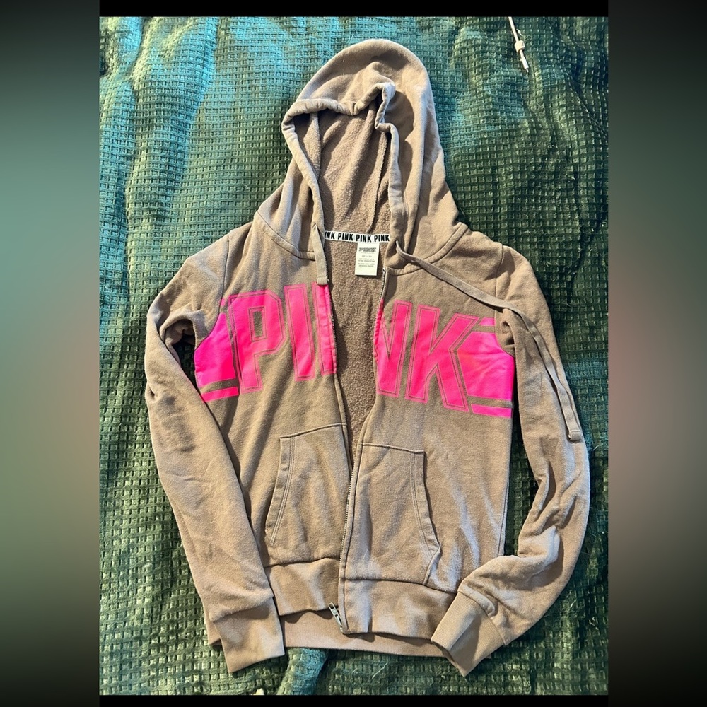 PINK zip up jacket